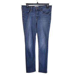AOS Los Angeles Womens Size 6 Blue Solid Skyler Skinny Jeans